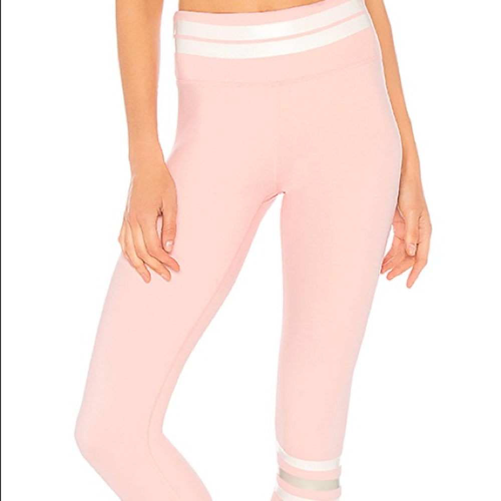 Pink lily bod leggings